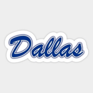 Football Fan of Dallas Sticker